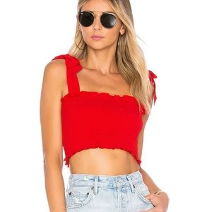 Lioness Red Crop Top